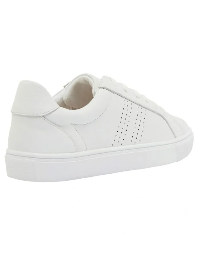 Sandler Shazam Sneakers in White Leather