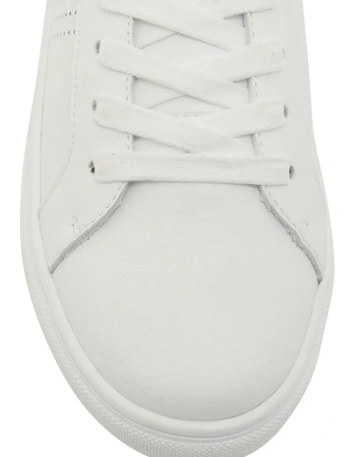 Sandler Shazam Sneakers in White Leather