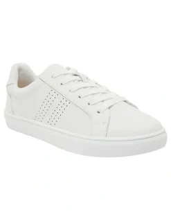 Sandler Shazam Sneakers in White Leather