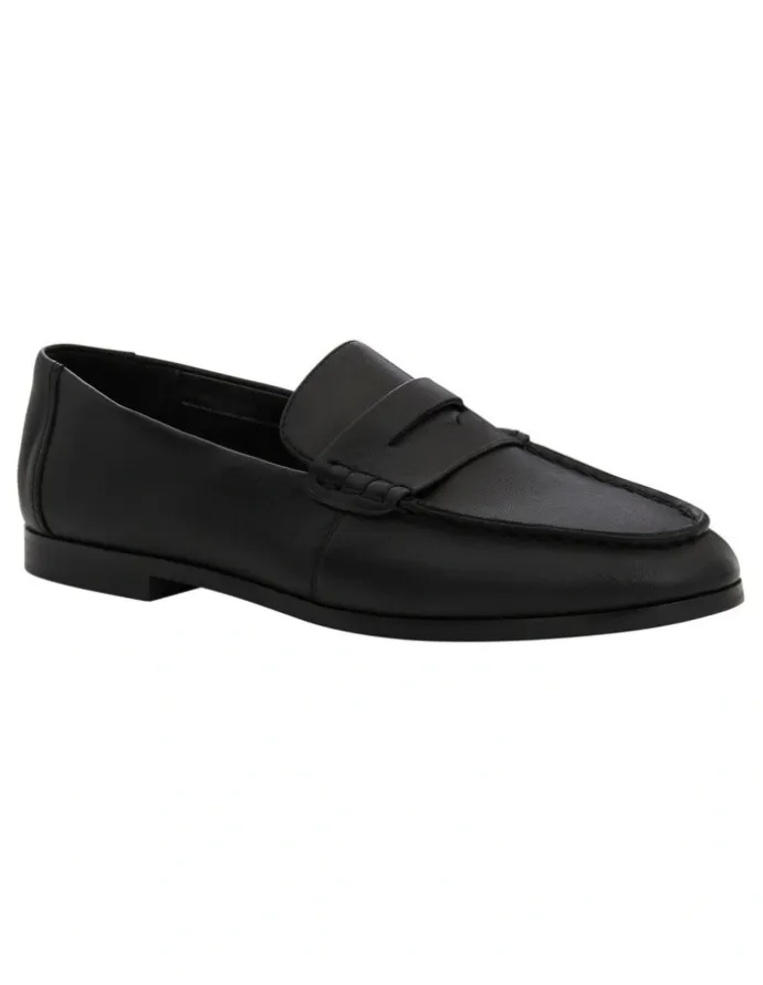 Sandler Spartan Loafers in Black Leather