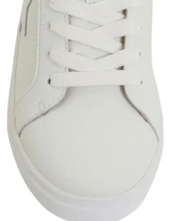 Sandler Stark Sneakers in White Leather