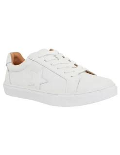 Sandler Stark Sneakers in White Leather