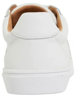 Sandler Stark Sneakers in White Leather