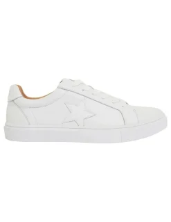 Sandler Stark Sneakers in White Leather