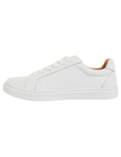 Sandler Stark Sneakers in White Leather