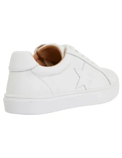 Sandler Stark Sneakers in White Leather