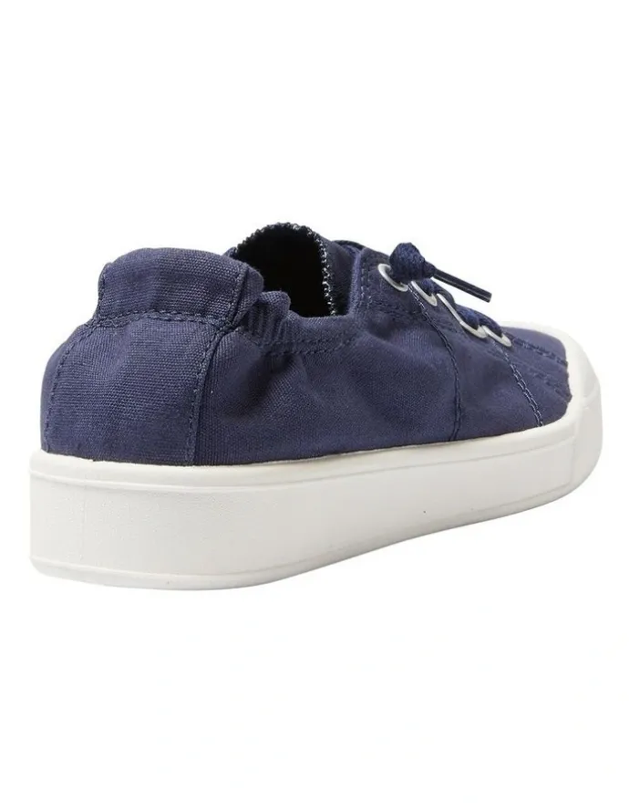 Sandler Switch Sneakers in Navy Canvas
