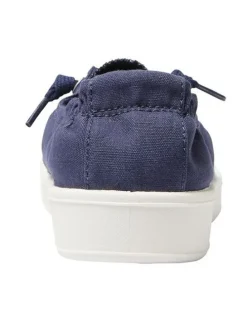Sandler Switch Sneakers in Navy Canvas