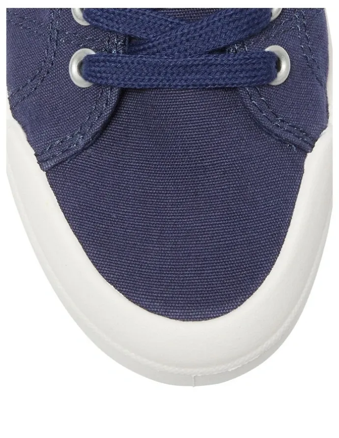 Sandler Switch Sneakers in Navy Canvas