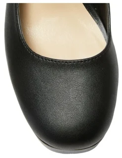 Sandler Tate Heeled Shoes in Black Smooth