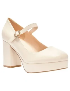 Sandler Tate Heeled Shoes in Bone