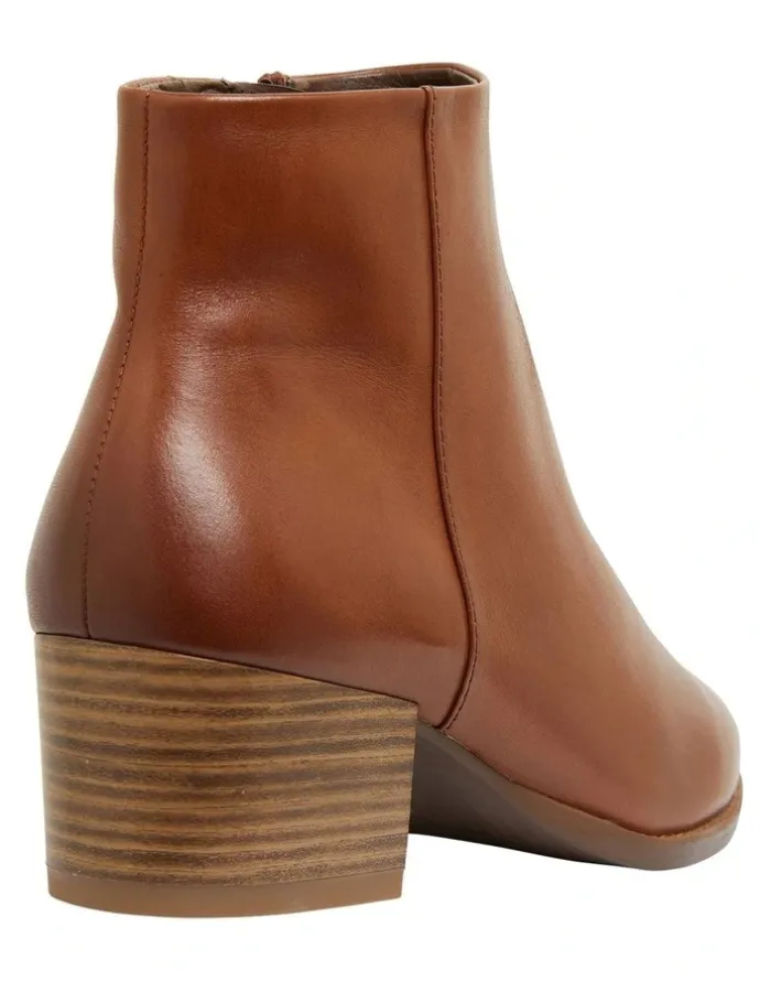 Sandler Vera Mid Brown Glove Boots