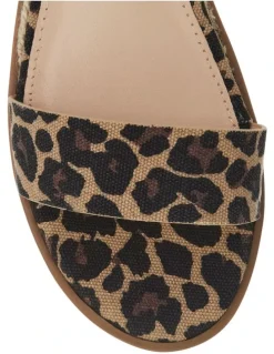 Sandler Verona Sandals in Animal Fabric