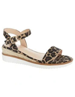 Sandler Verona Sandals in Animal Fabric