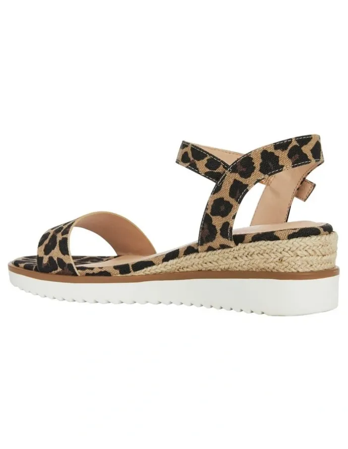 Sandler Verona Sandals in Animal Fabric