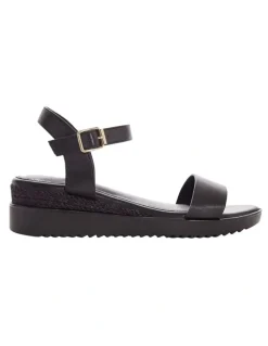 Sandler Verona Sandals in Black on Black