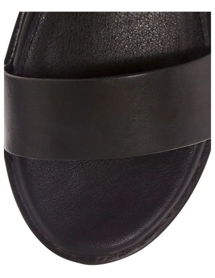 Sandler Verona Sandals in Black on Black