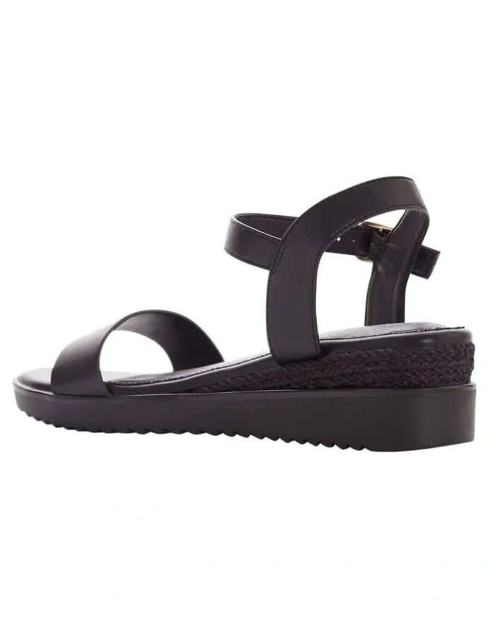 Sandler Verona Sandals in Black on Black