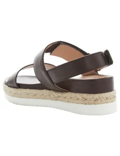 Sandler Warner Sandals in Chocolate