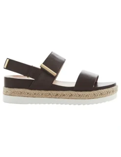Sandler Warner Sandals in Chocolate