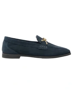 Sandler Zanna Loafers in Navy Suede