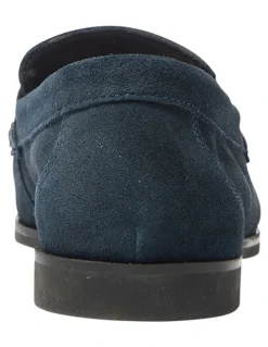 Sandler Zanna Loafers in Navy Suede