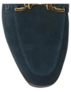 Sandler Zanna Loafers in Navy Suede