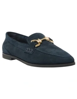 Sandler Zanna Loafers in Navy Suede