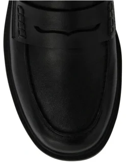 Sandler Pia Loafers in Black Leather