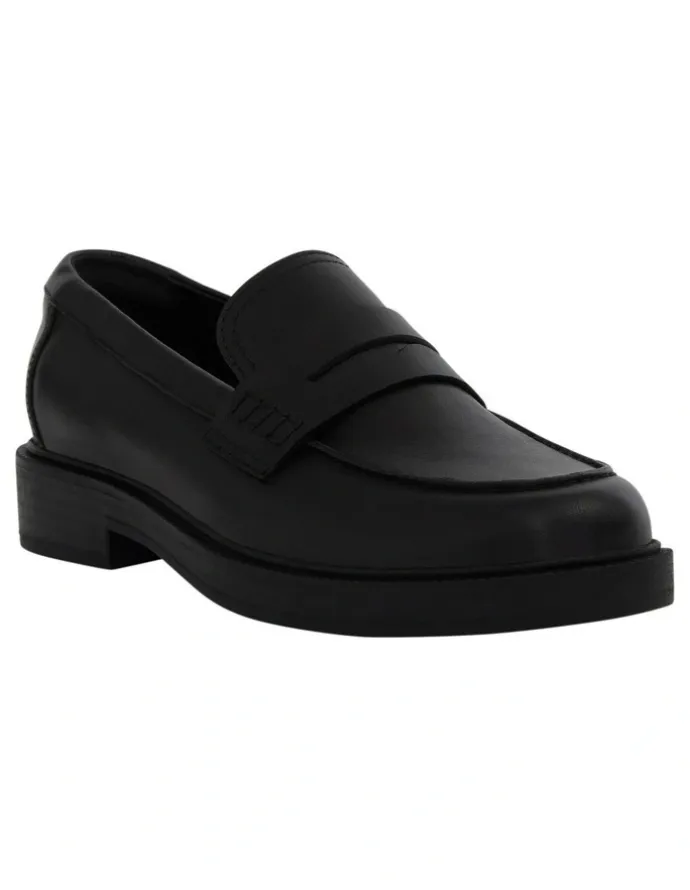 Sandler Pia Loafers in Black Leather