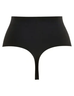 Sans Complexe Perfect Touch High Waist Shaping Thong in Black