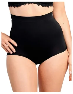 Sans Complexe Perfect Touch Seamless Ultra High Waist Shaping Brief in Black