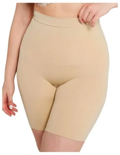 Sans Complexe Slimmers High Waist Tummy & Thigh Shaper Short in Skin