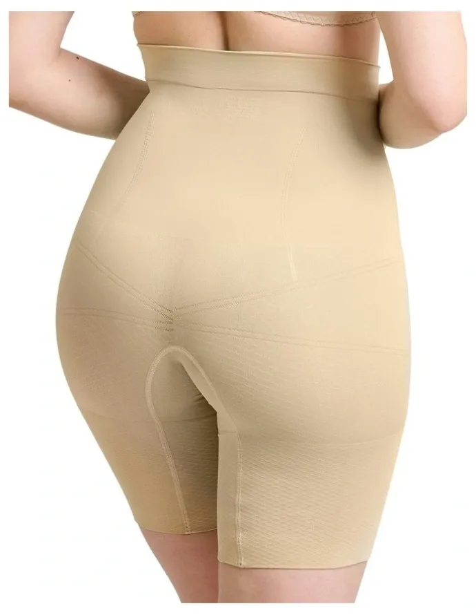 Sans Complexe Slimmers High Waist Tummy & Thigh Shaper Short in Skin