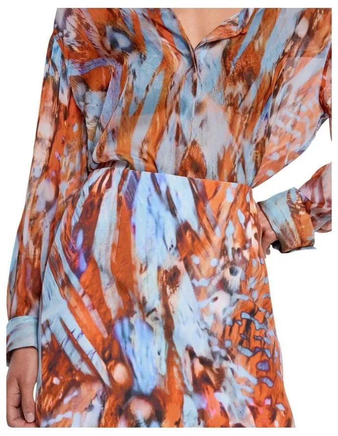 Sass & Bide Intermix Mini Skirt in Print