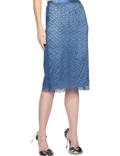 Sass & Bide Meret Skirt in Indigo
