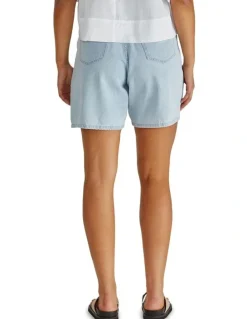 Sass Sabine Denim Shorts in Blue