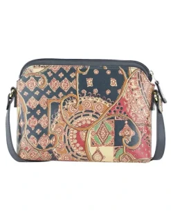 Scala Germain Tuscany Zip Top Crossbody Bag