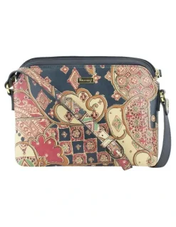 Scala Germain Tuscany Zip Top Crossbody Bag