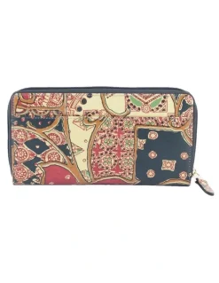Scala Ryan Tuscany Zip Around Clutch Bag