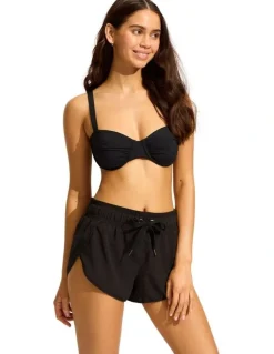 Seafolly Collective Boardshort in Black