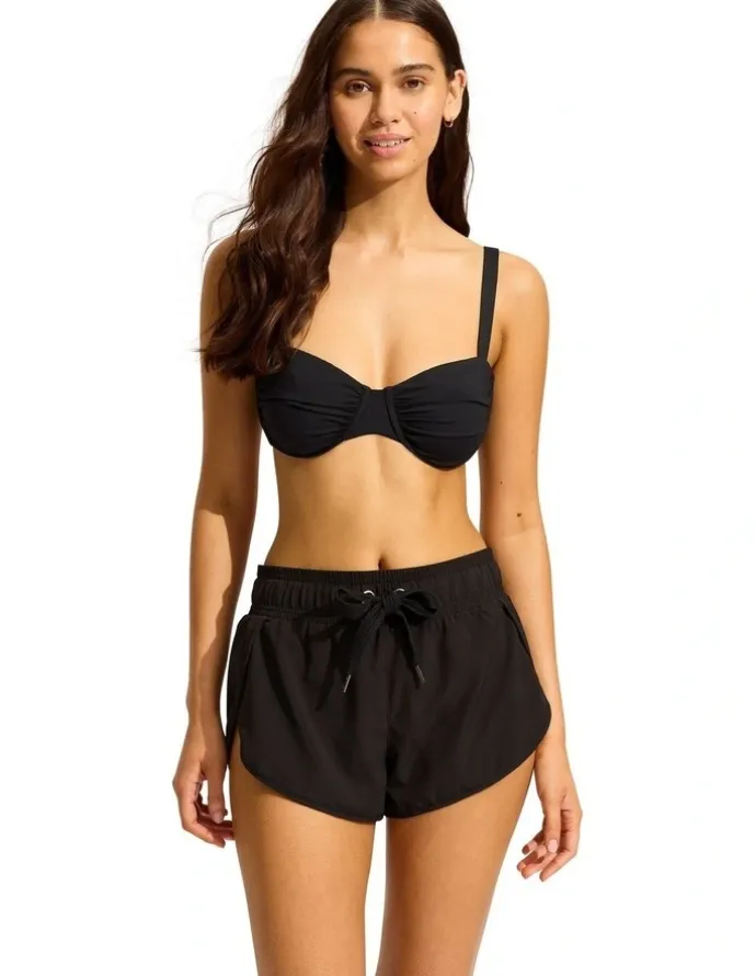 Seafolly Collective Boardshort in Black