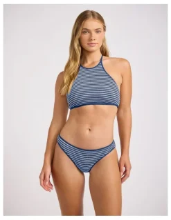 Seafolly Horizons Hipster Pant in Marine