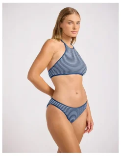 Seafolly Horizons Hipster Pant in Marine