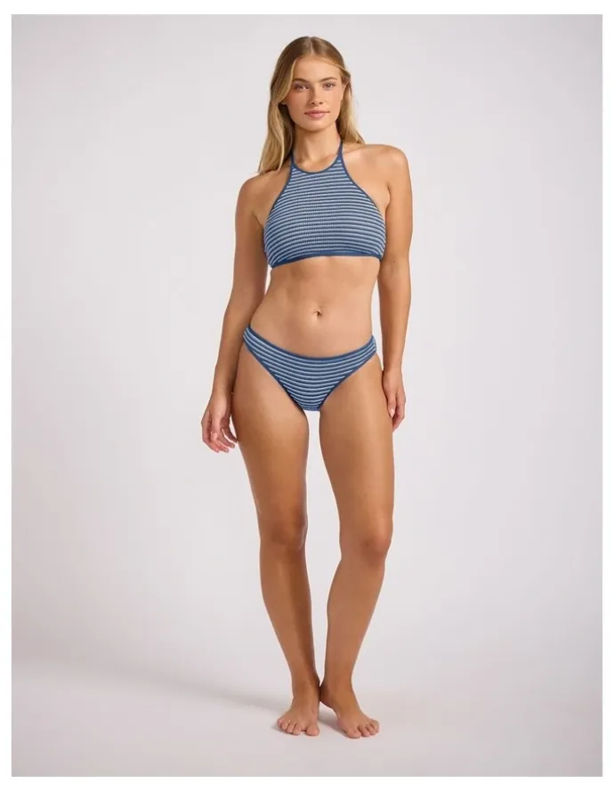 Seafolly Horizons Hipster Pant in Marine