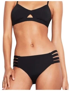 Seafolly Multi Strap Hipster Pant Brief in Black