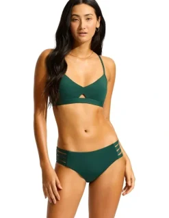 Seafolly S.Collective Hybrid Bralette in Green