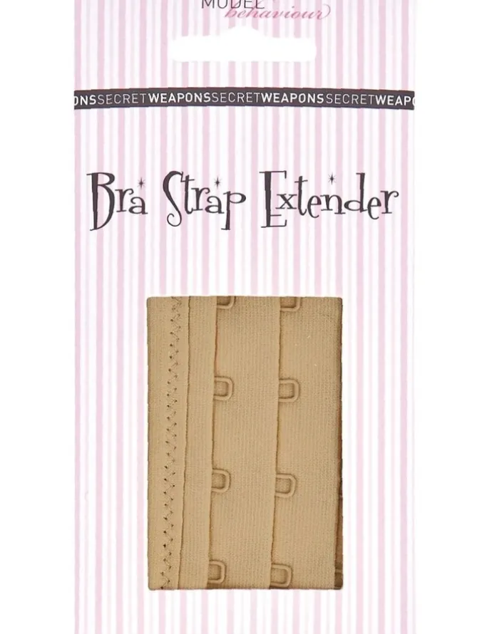 Secret Weapons 4 Hooks Bra Extenders in Beige