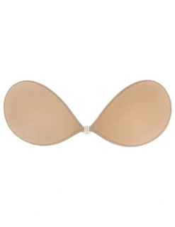 Secret Weapons Nudi Fabric Stick On Bra in Natural