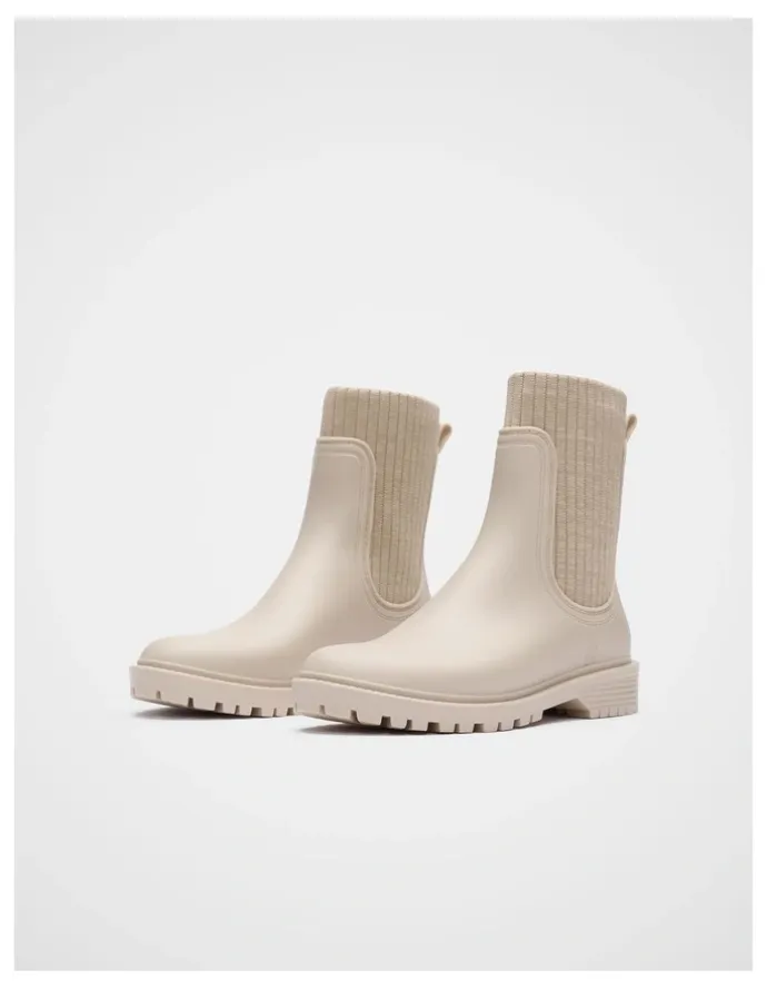 Seed Heritage Alannah Rainboot in Oat